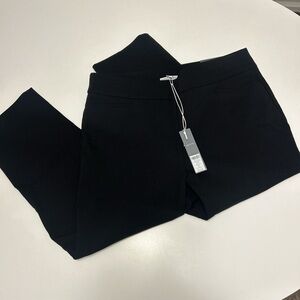 Chico’s so Slim Brigitte Slim leg Pull-On Crop Pant Black 8p NWT